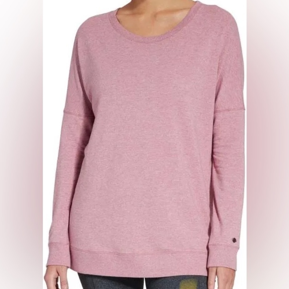 Calia By Carrie Underwood Pink The Effortless‎ Side Zip Sweater